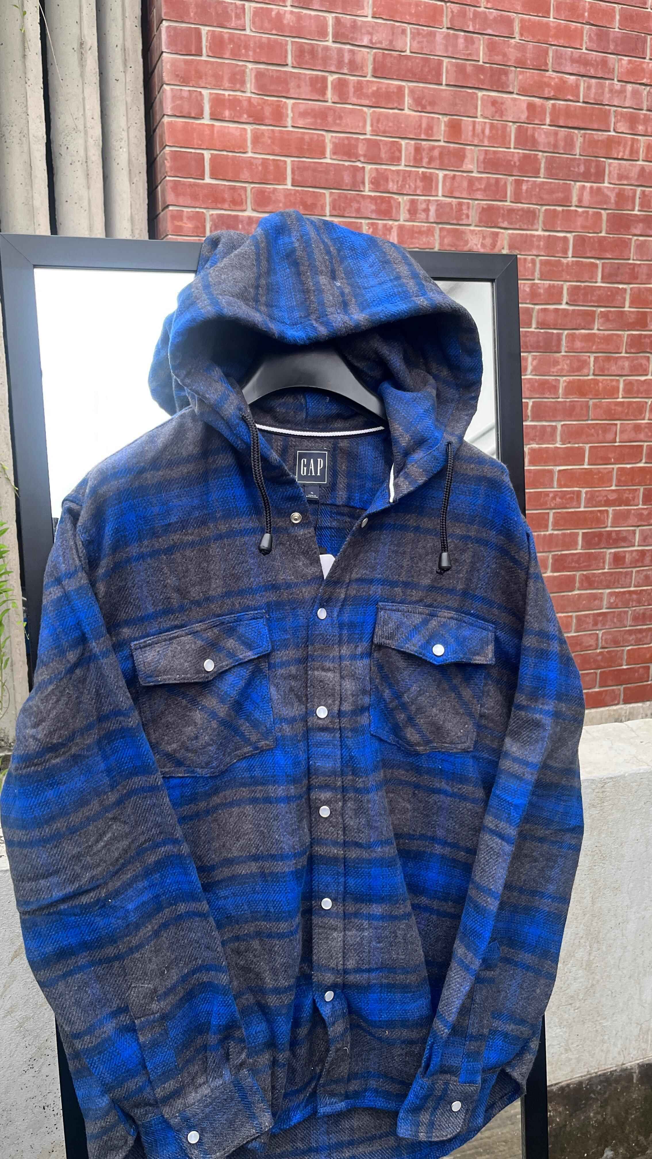Heavy Winter Premium Blue Shacket